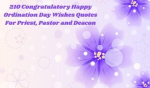 Happy Ordination Day Wishes