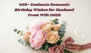 Romantic Birthday Wishes for Husband From Wife