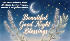Good Night Blessings