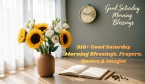 Good Saturday Morning Blessings