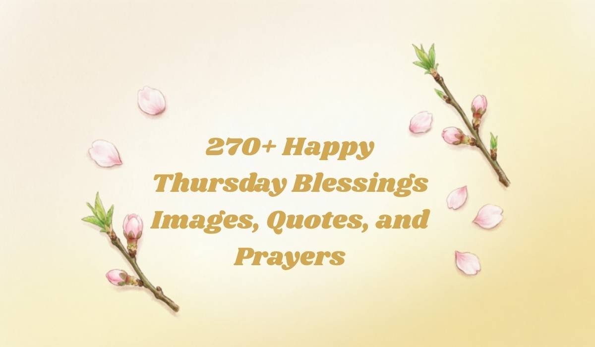 Happy Thursday Blessings