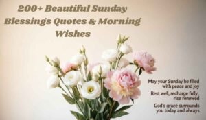 Sunday Blessings Quotes