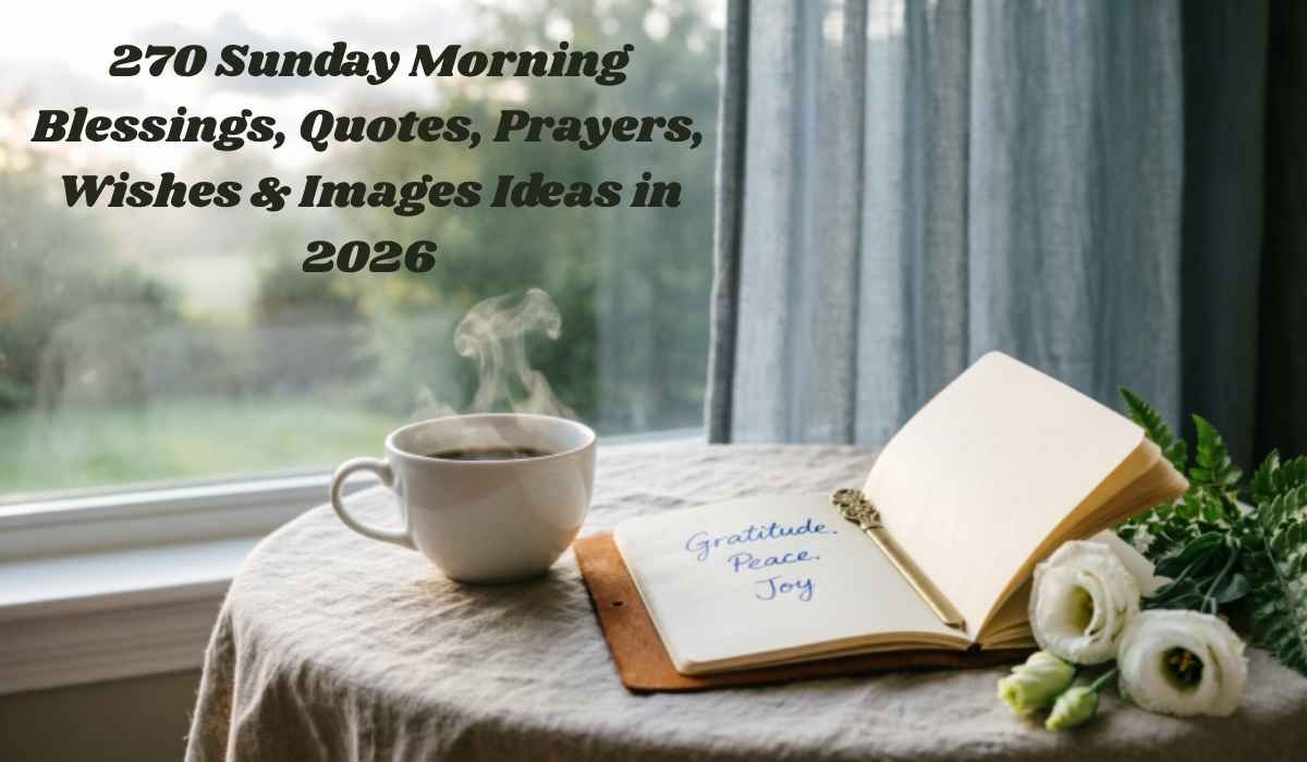 Sunday Morning Blessings