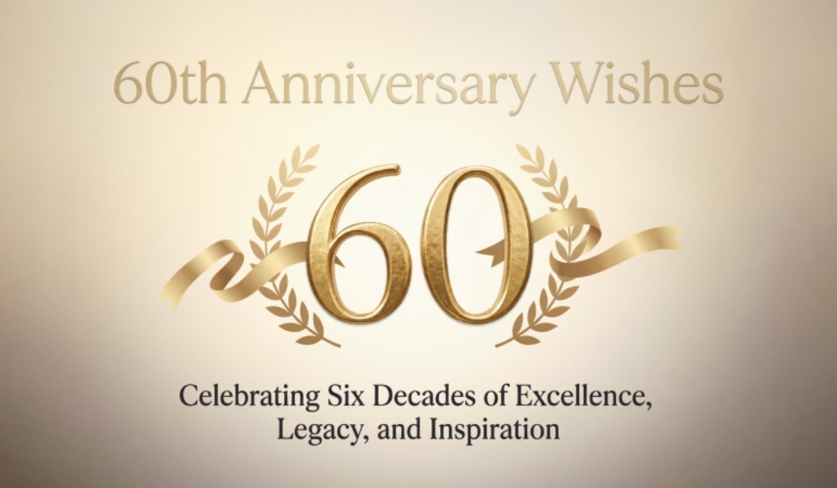 60th Anniversary Wishes