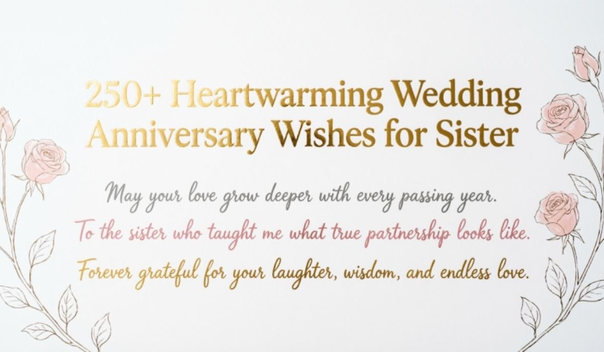Anniversary Wishes for Sister