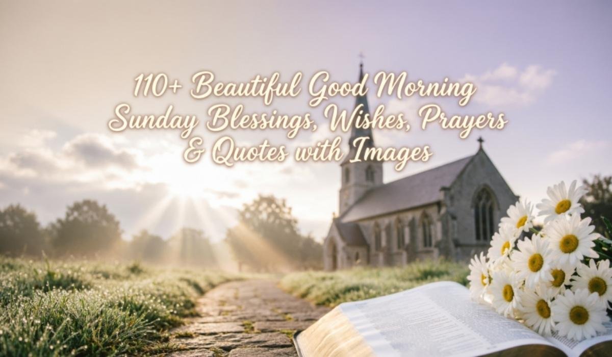 Beautiful Good Morning Sunday Blessings