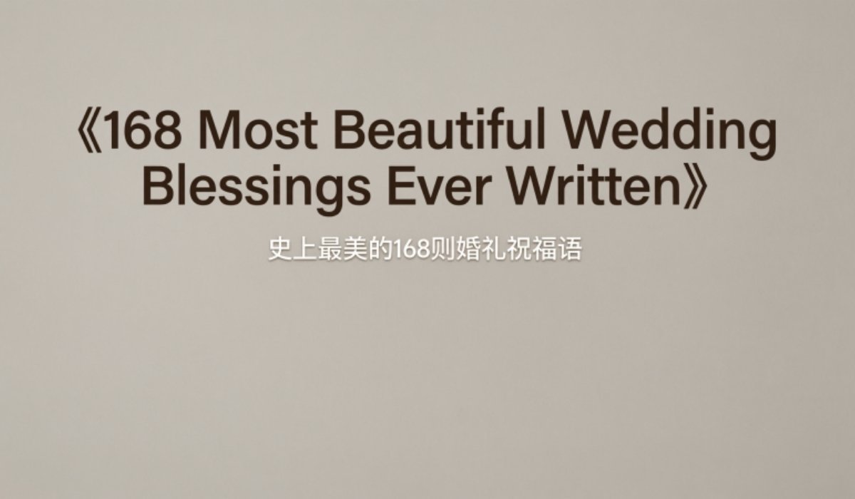 Wedding Blessings