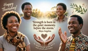 African American Thursday Blessing