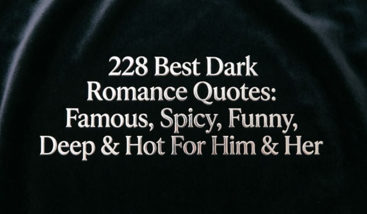 Dark Romance Quotes
