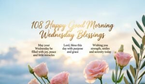 Morning Wednesday Blessings