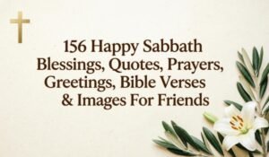 Happy Sabbath Blessings