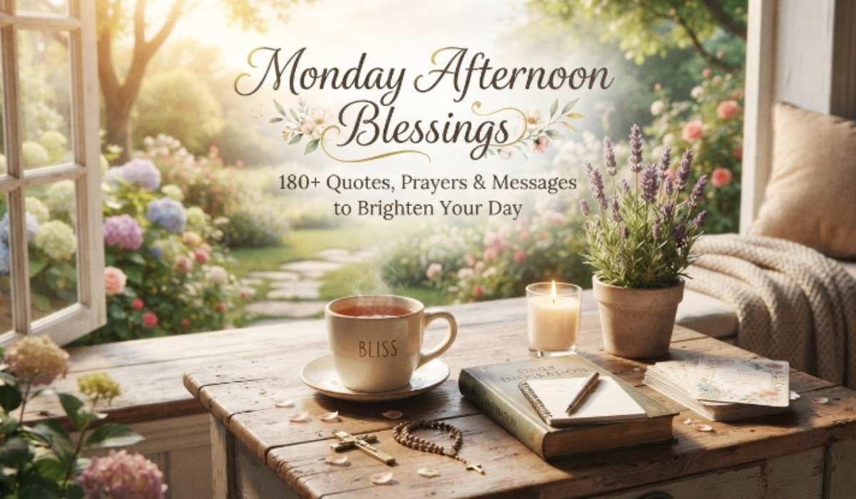 Monday Afternoon Blessings