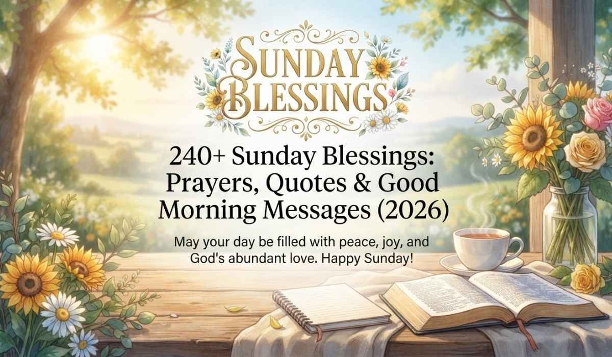 Sunday Blessings