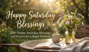 Happy Saturday Blessings